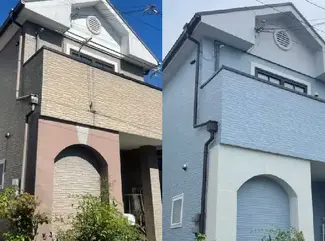 奈良県大和郡山市南鍛冶町K様邸 外壁塗装工事